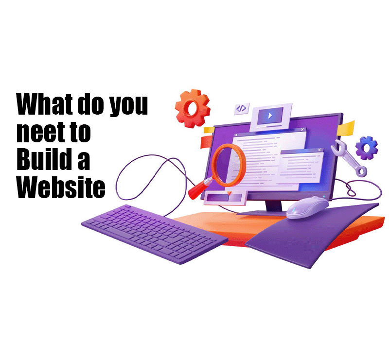 What do you need to build a website